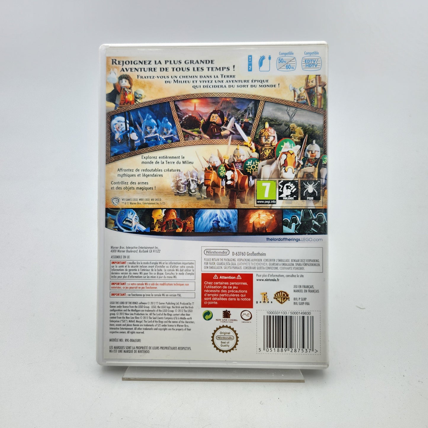 LEGO LE SEIGNEUR DES ANNEAUX - WII