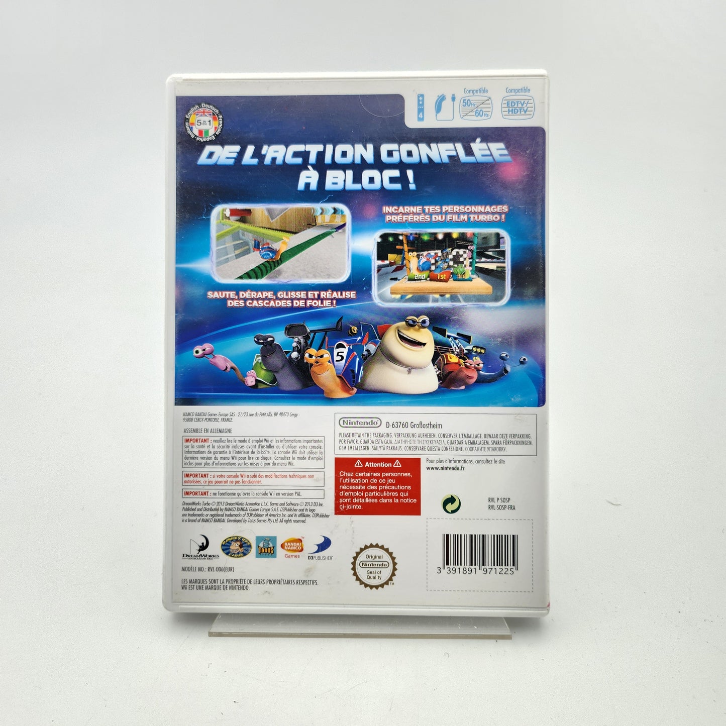 TURBO ÉQUIPE DE CASCADEURS - WII
