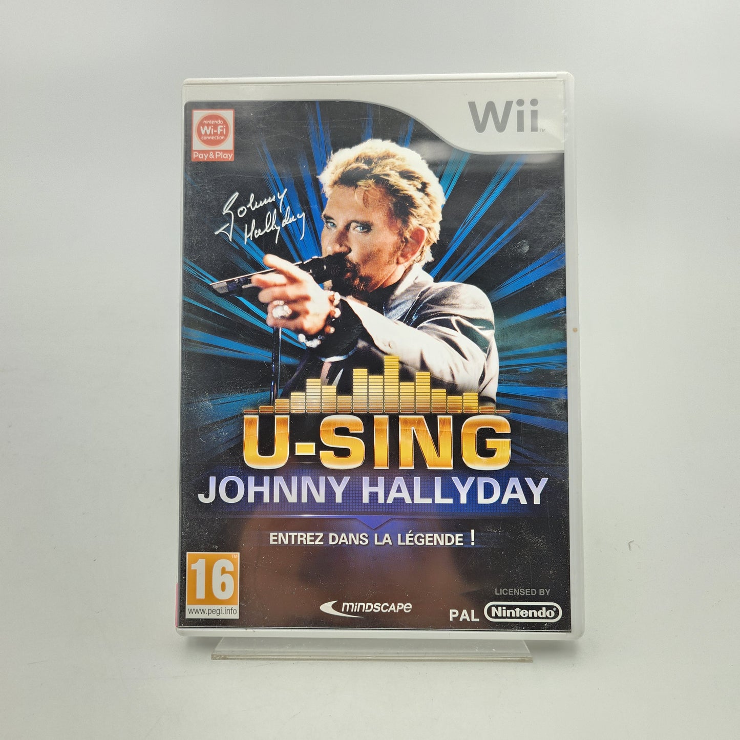 U-SING JOHNNY HALLYDAY - WII