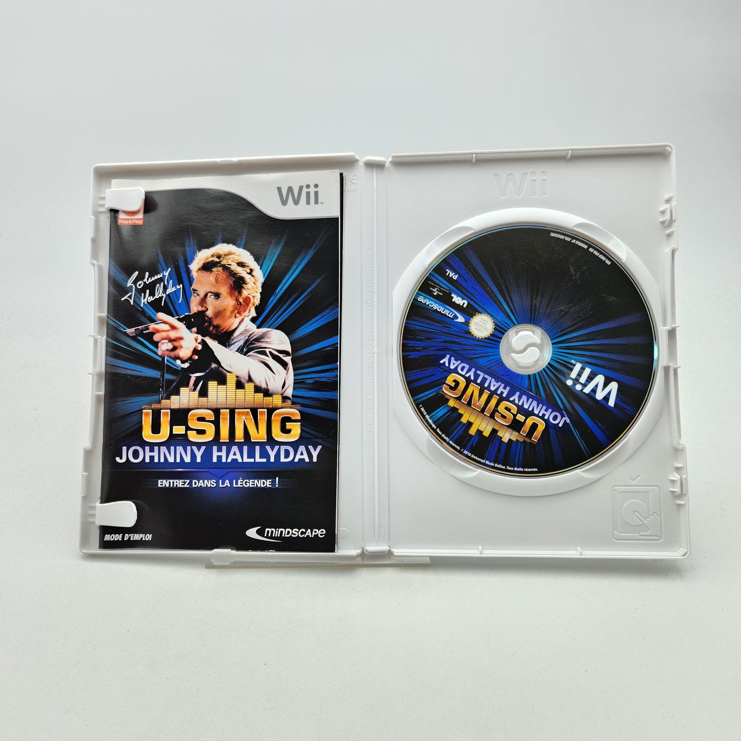 U-SING JOHNNY HALLYDAY - WII