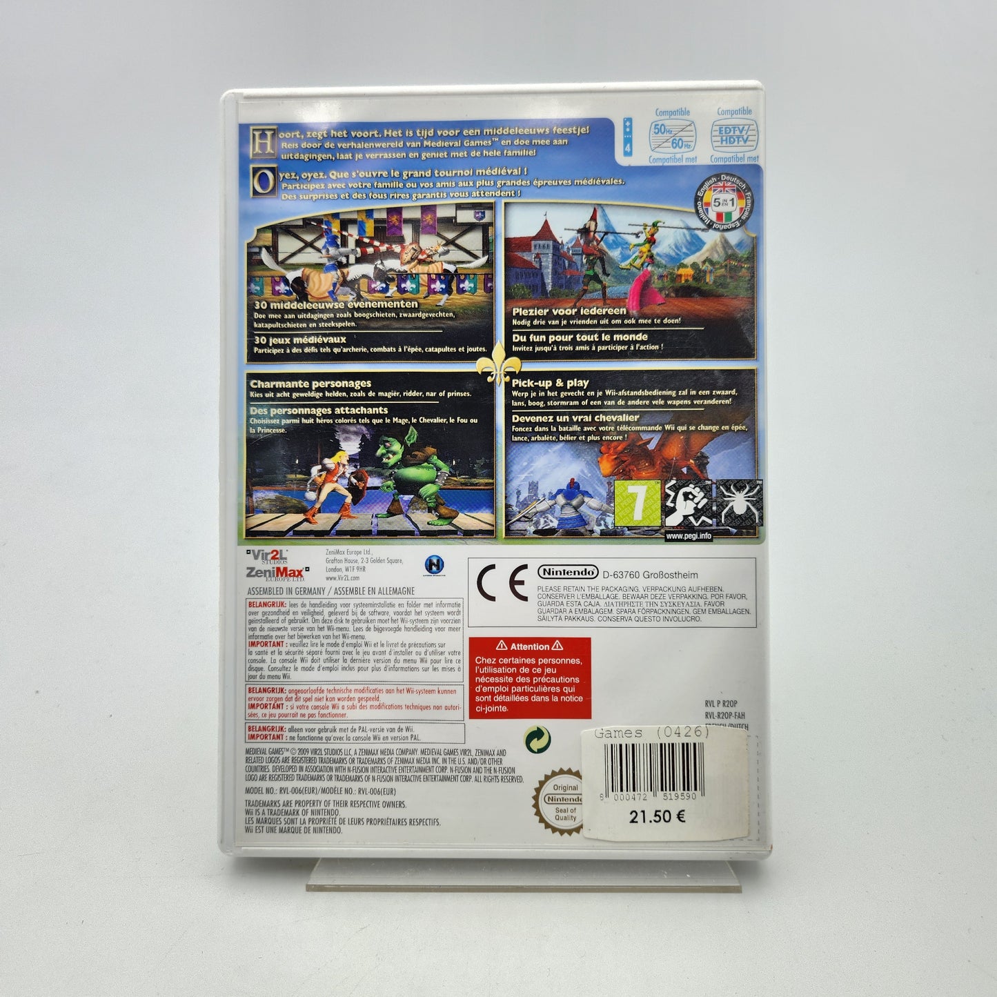 MEDIEVAL GAMES - WII