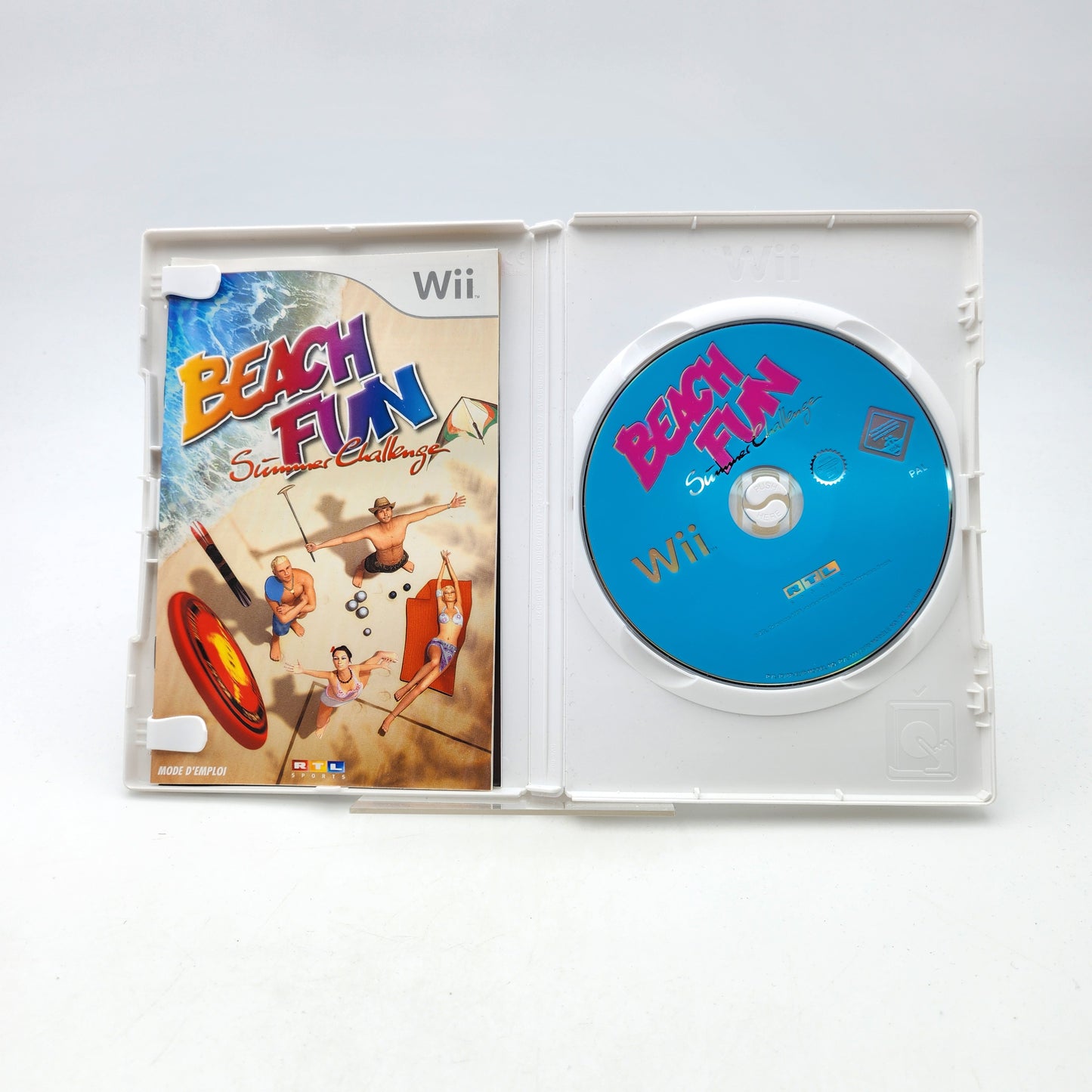 BEACH FUN SUMMER CHALLENGE - WII
