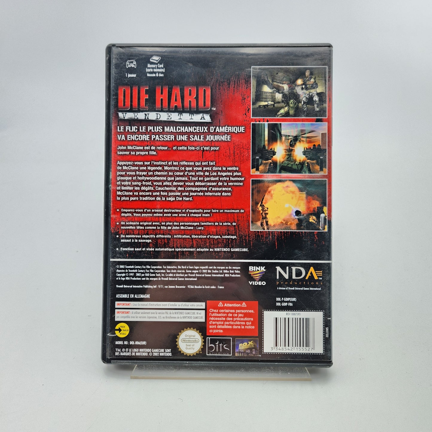 DIE HARD VENDETTA - GAMECUBE