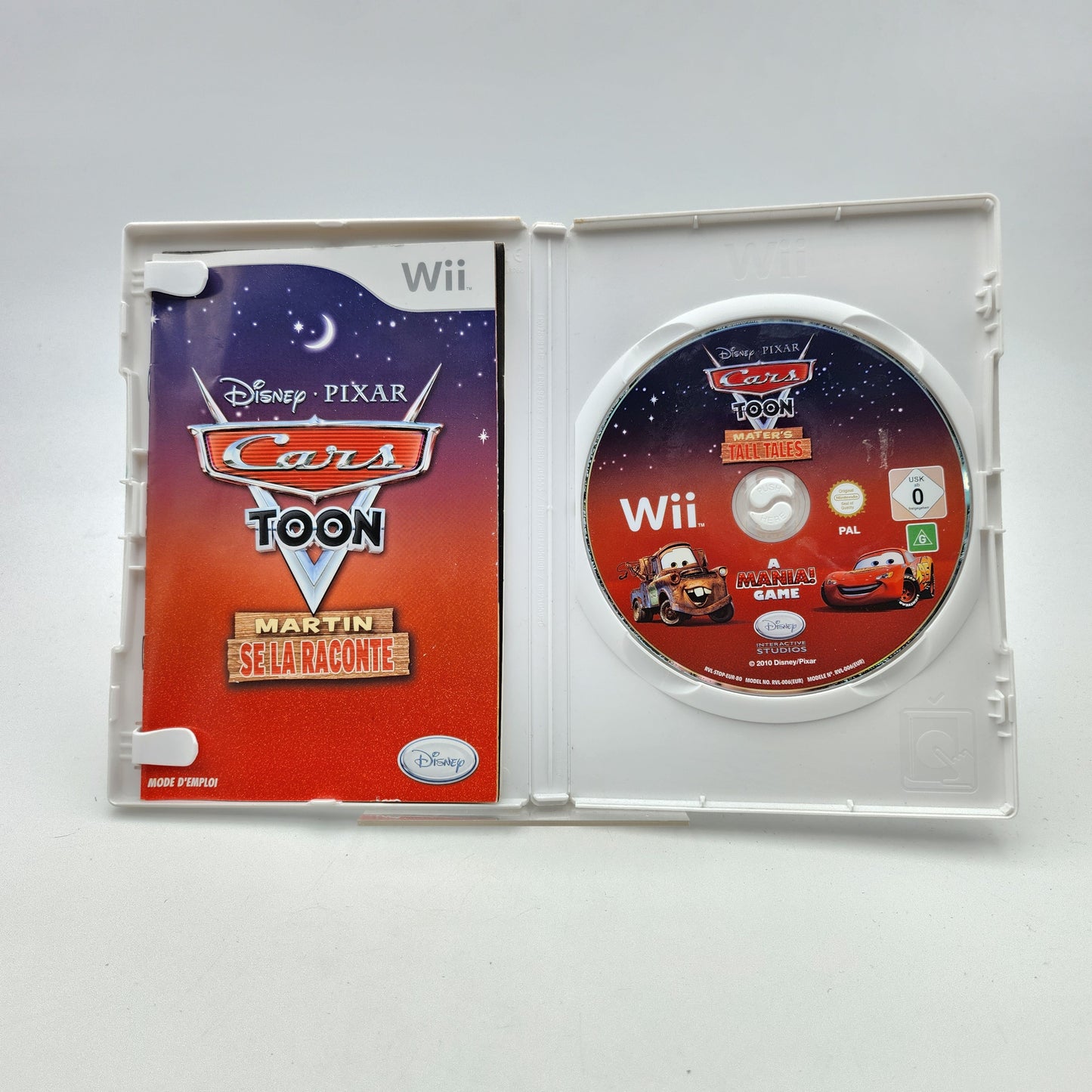 CARS TOON MARTIN SE LA RACONTE - WII
