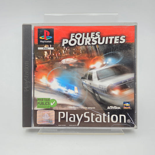 FOLLES POURSUITES - PLAYSTATION 1