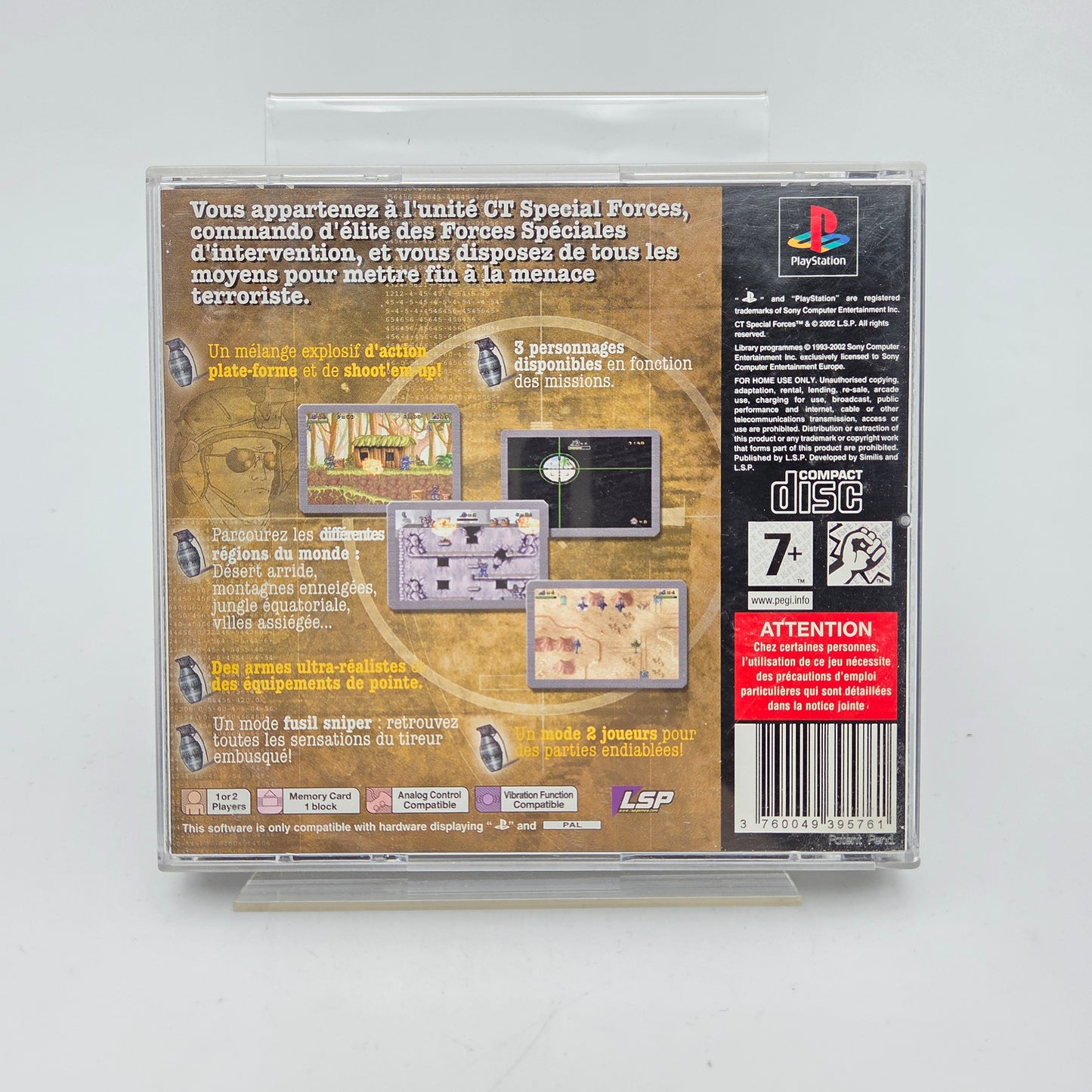CT SPECIAL FORCES - PLAYSTATION 1