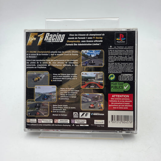 F1 RACING CHAMPIONSHIP - PLAYSTATION 1