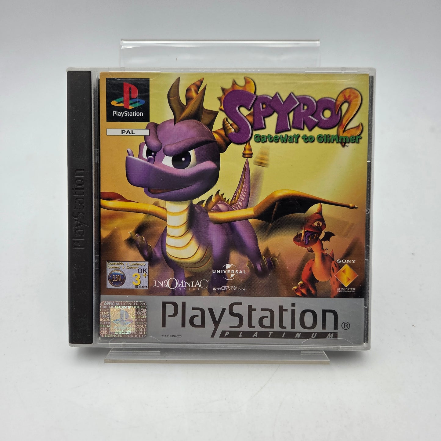 SPYRO 2 GATEWAY TO GLIMMER - PLAYSTATION 1