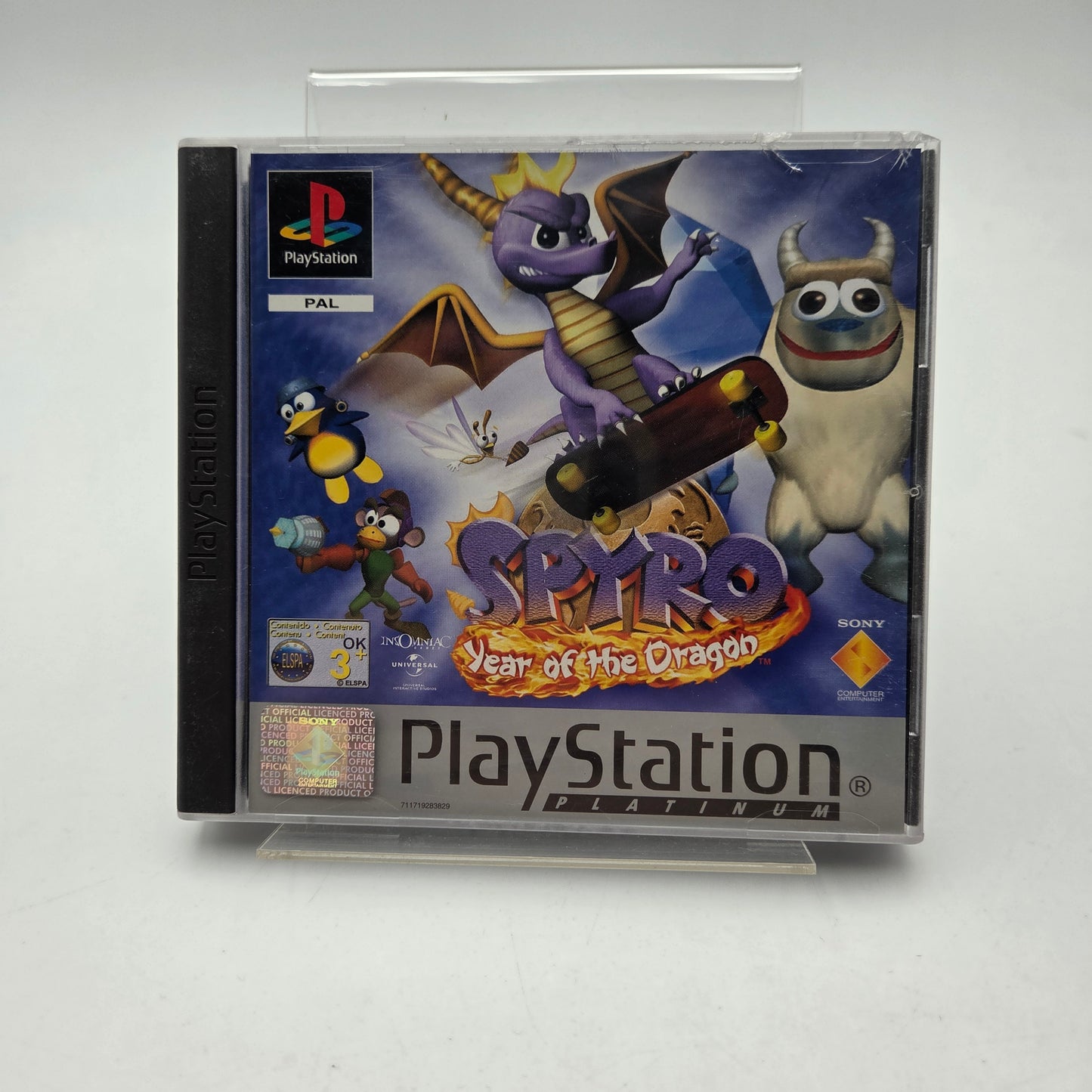 SPYRO YEAR OF THE DRAGON - PLAYSTATION 1