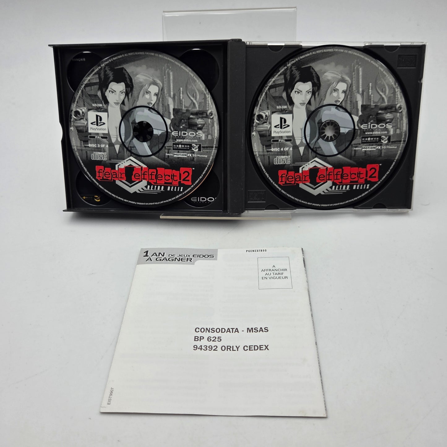 FEAR EFFECT 2 RETRO HELIX - PLAYSTATION 1