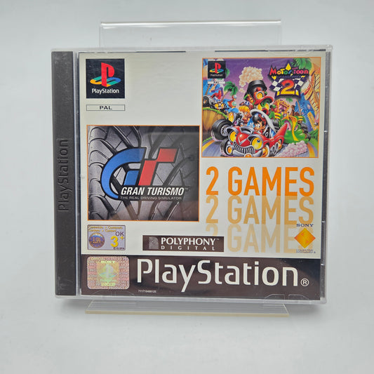 GRAN TURISMO MOTOR TOON GRAND PRIX 2 - PLAYSTATION 1