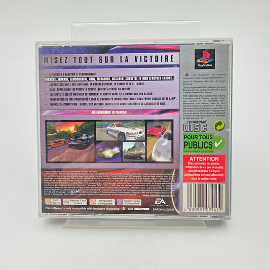 NEED FOR SPEED CONDUITE EN ÉTAT DE LIBERTÉ - PLAYSTATION 1