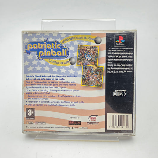 PATRIOTIC PINBALL - PLAYSTATION 1