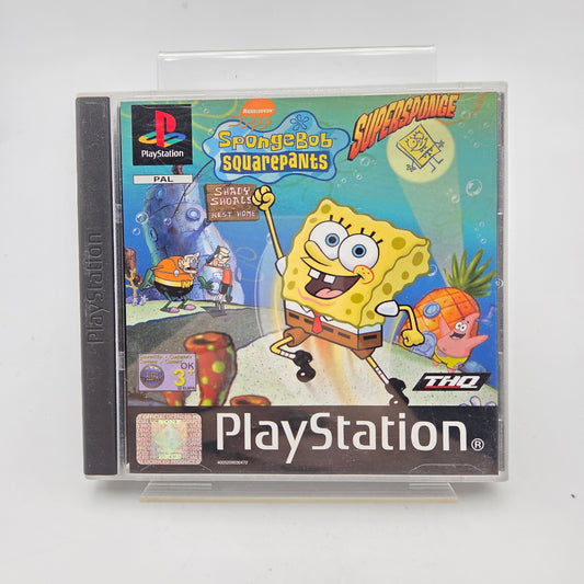 SPONGEBOB SUPERSPONGE - PLAYSTATION 1