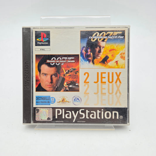 007 DEMAIN NE MEURT JAMAIS / LE MONDE NE SUFFIT PAS - PLAYSTATION 1