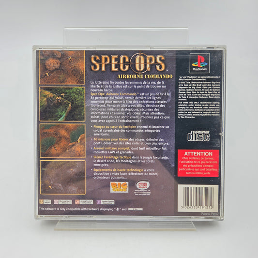 SPEC OPS AIRBORNE COMMANDO - PLAYSTATION 1