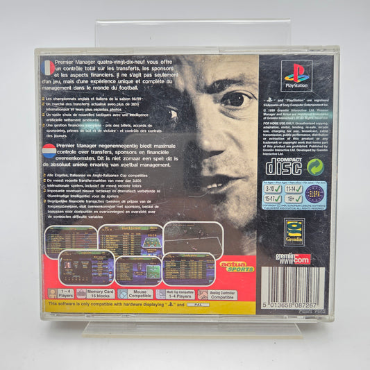 PREMIER MANAGER NINETY NINE - PLAYSTATION 1