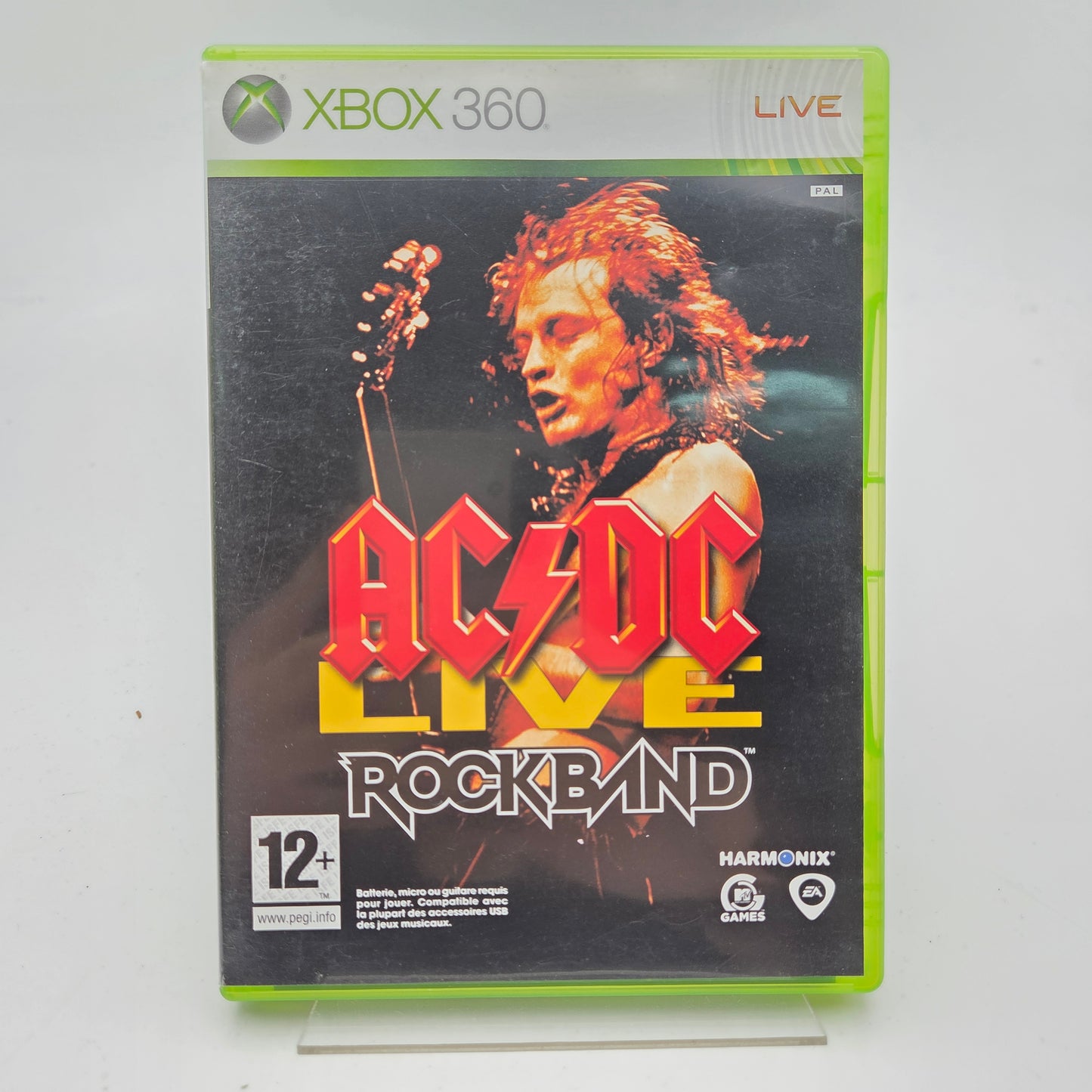 AC/DC LIVE ROCK BAND - XBOX 360