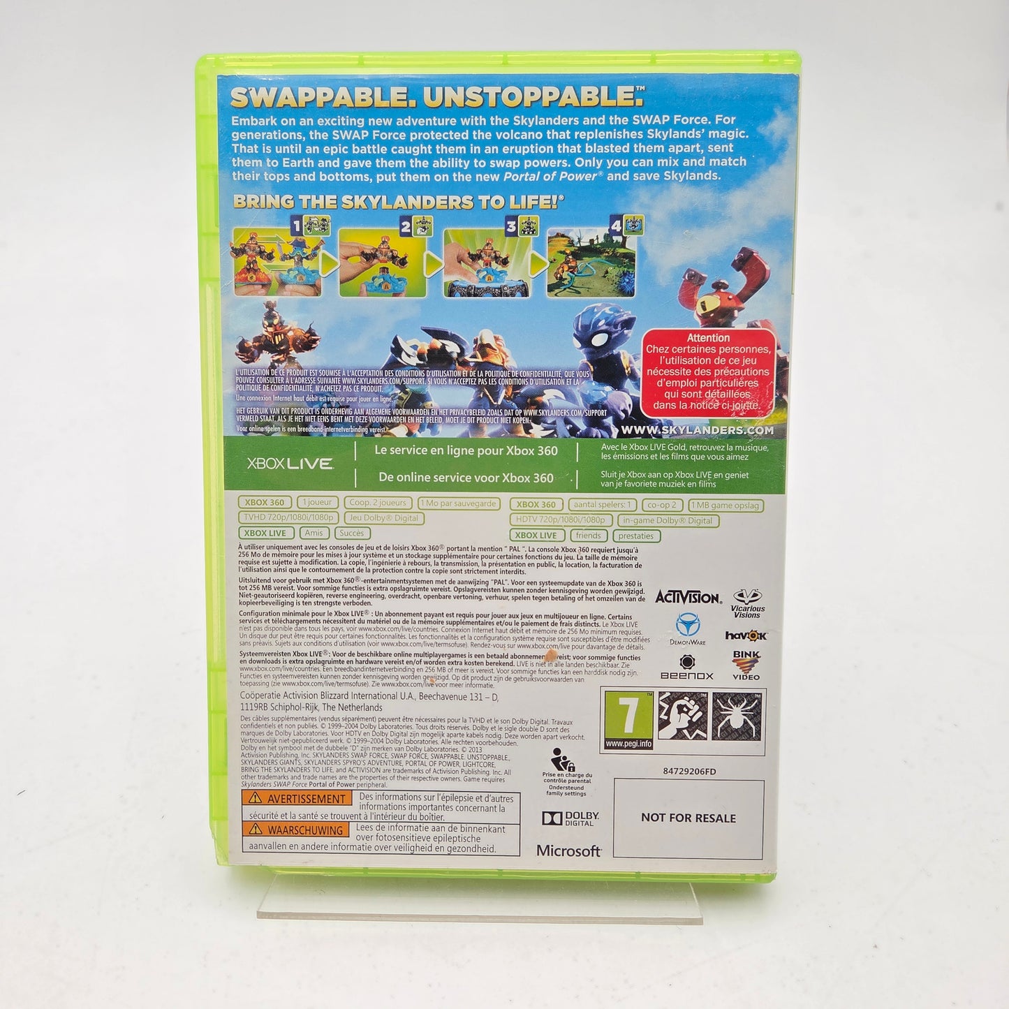 SKYLANDERS SWAP FORCE - XBOX 360