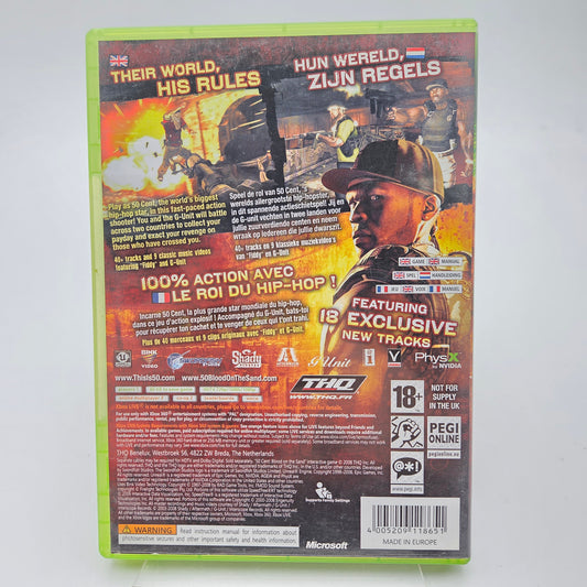 50 CENT BLOOD ON THE SAND - XBOX 360