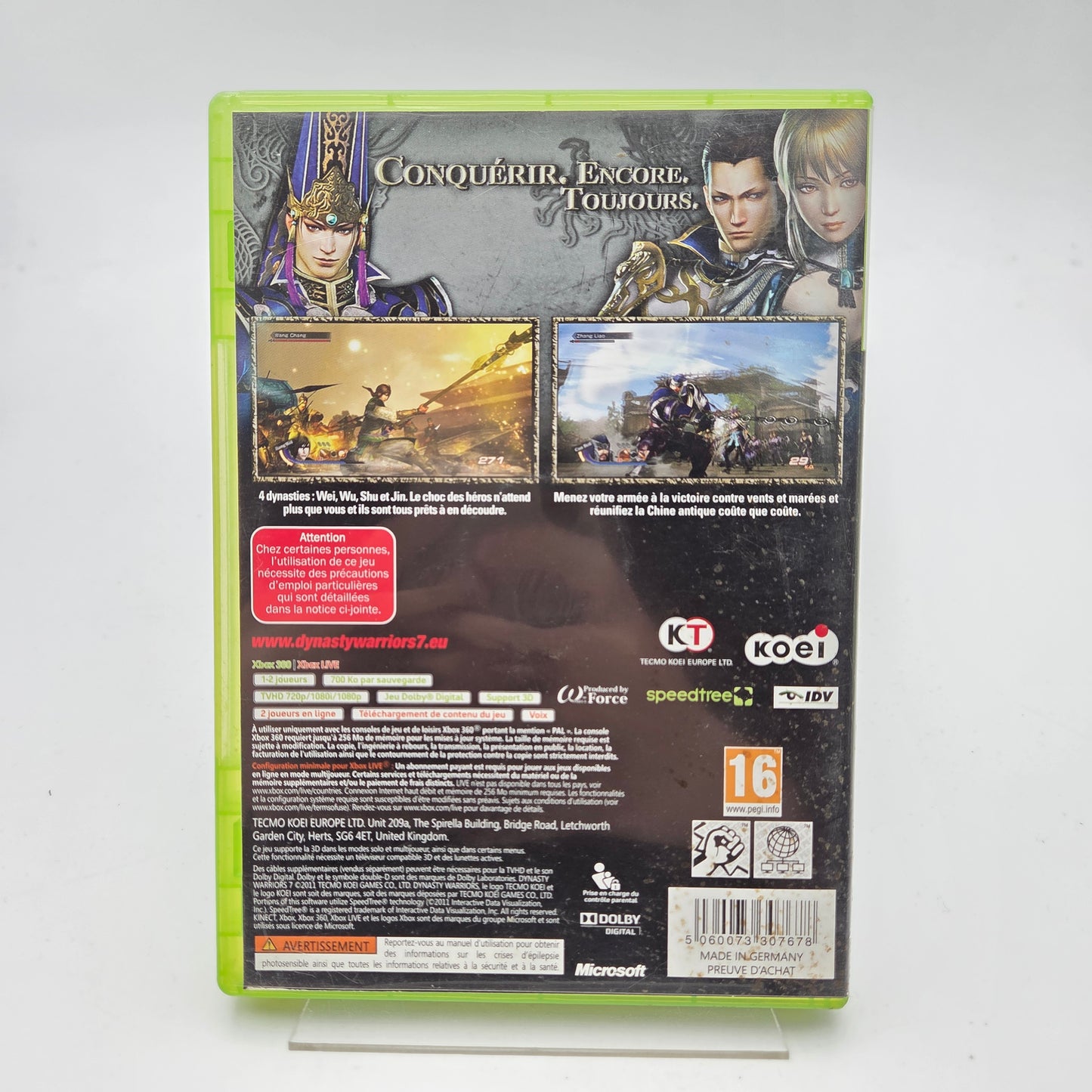 DYNASTY WARRIORS 7 - XBOX 360
