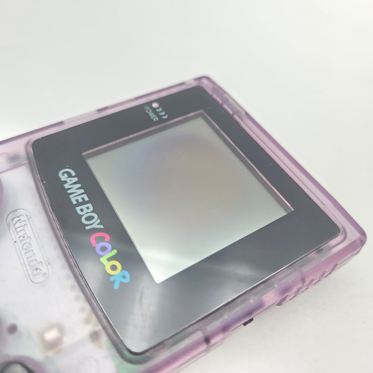 GAMEBOY COLOR CLEAR PURPLE