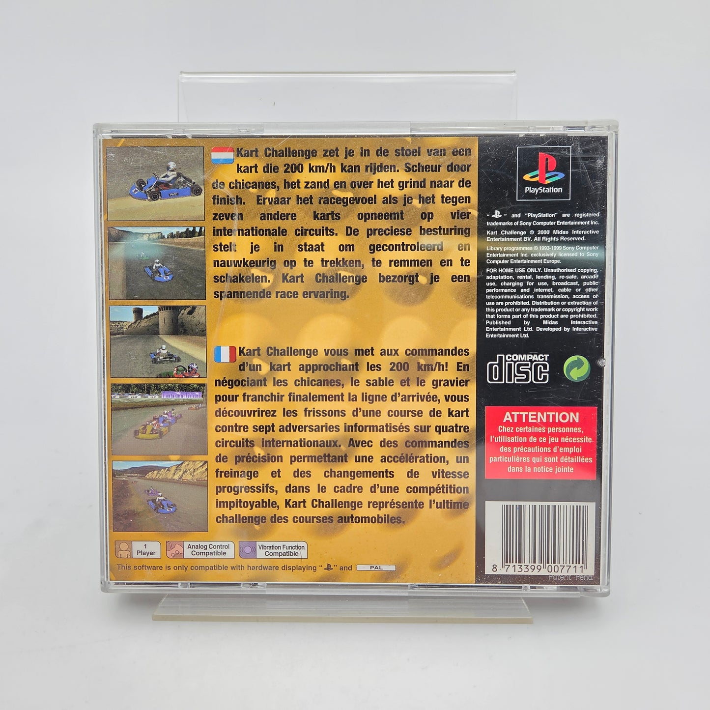 KART CHALLENGE - PLAYSTATION 1