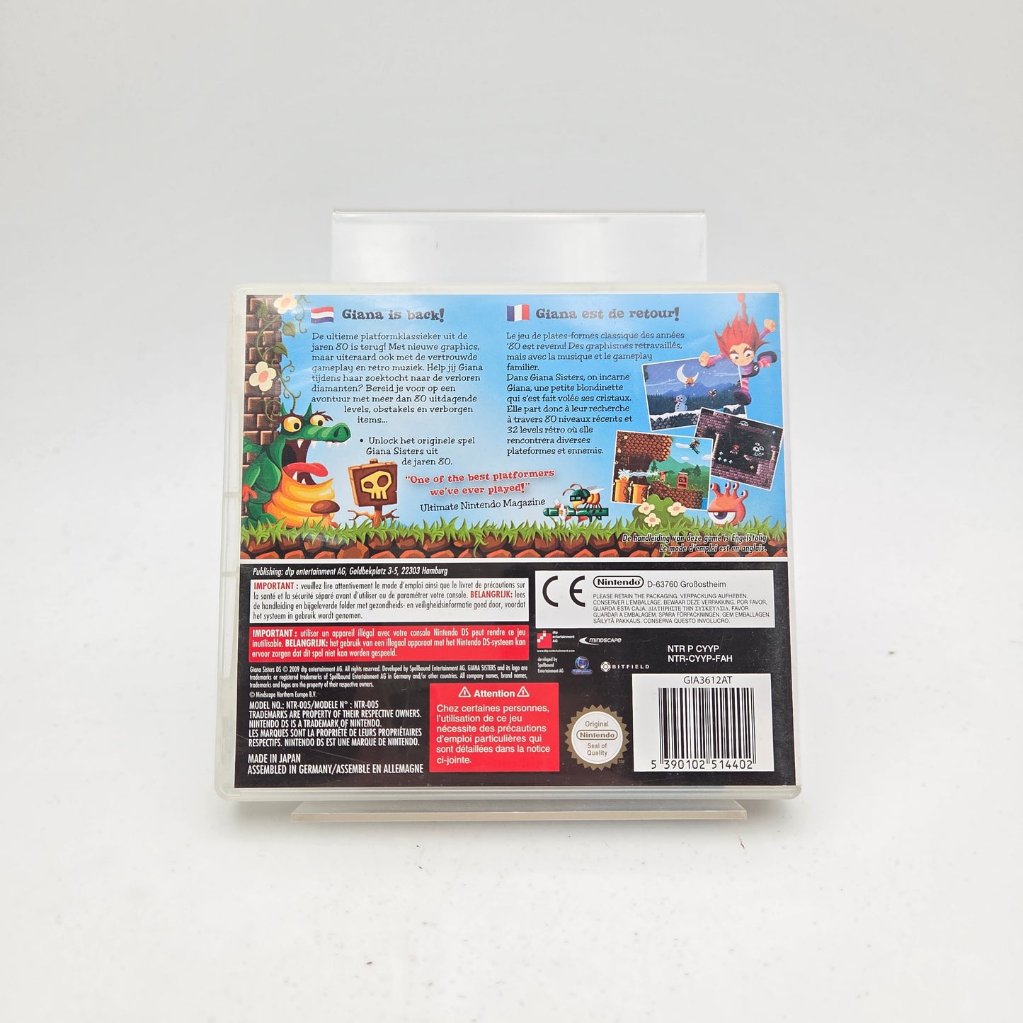 GIANA SISTERS DS - NINTENDO DS