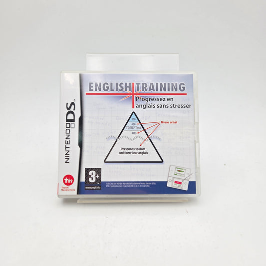 ENGLISH TRAINING PROGRESSEZ EN ANGLAIS SANS STRESSER - NINTENDO DS