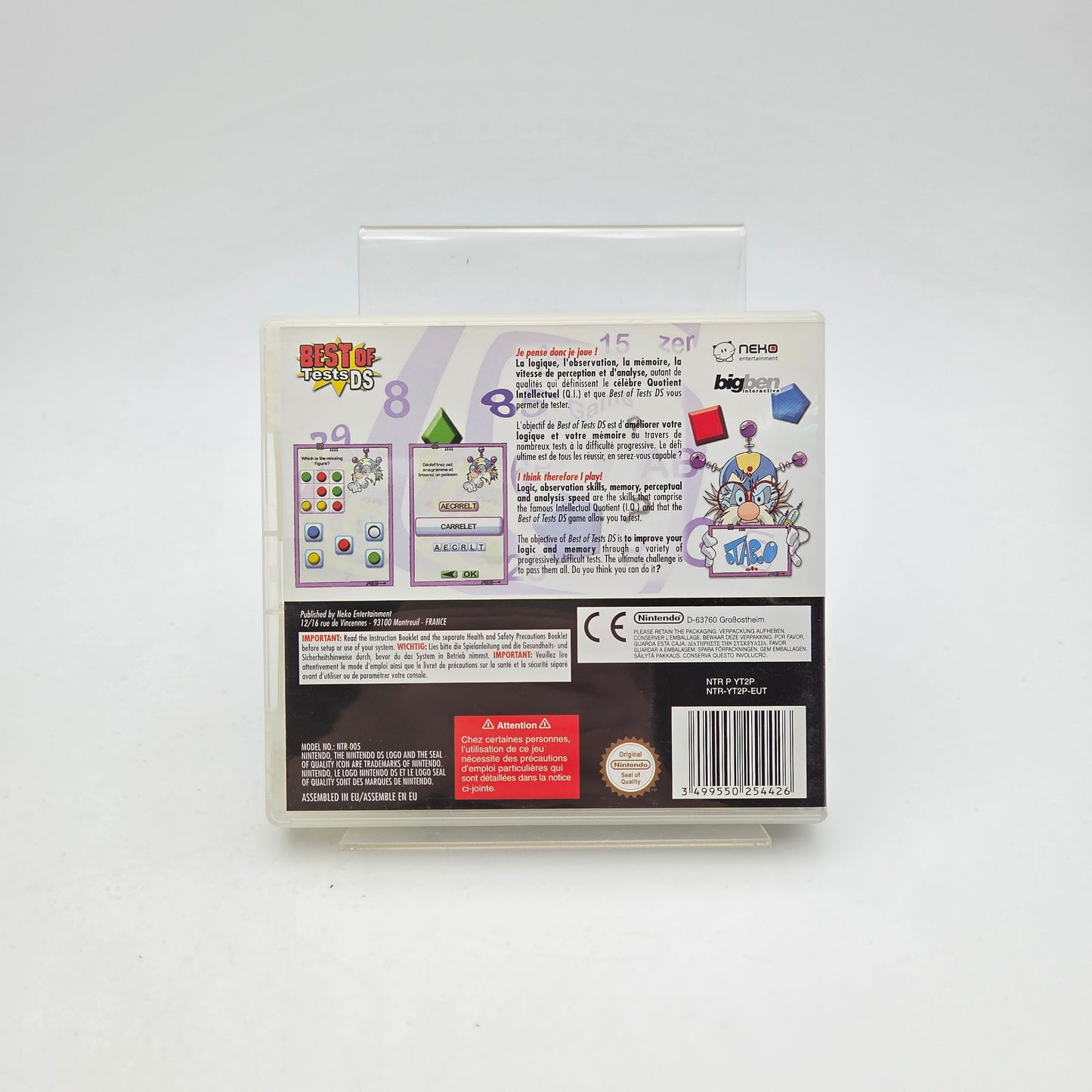 BEST OF TESTS DS - NINTENDO DS