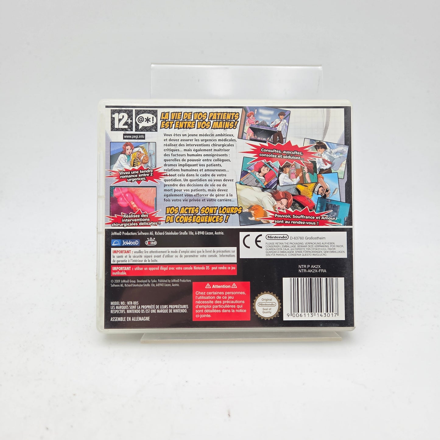 LIFESIGNS HOSPITAL AFFAIRS À CŒUR OUVERT - NINTENDO DS