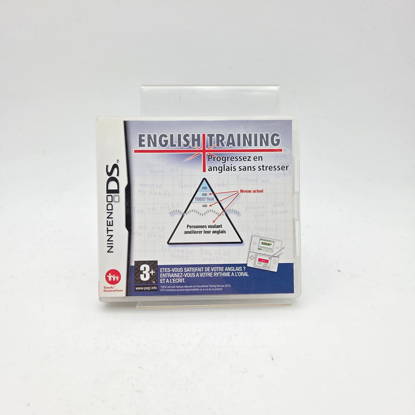 ENGLISH TRAINING PROGRESSEZ EN ANGLAIS SANS STRESSER - NINTENDO DS