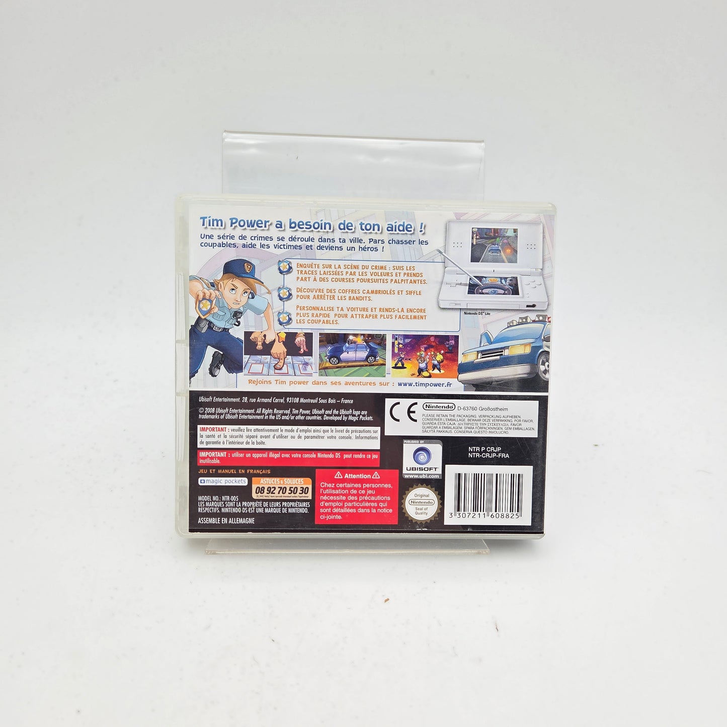 TIM POWER JUSTICIER DANS LA VILLE - NINTENDO DS