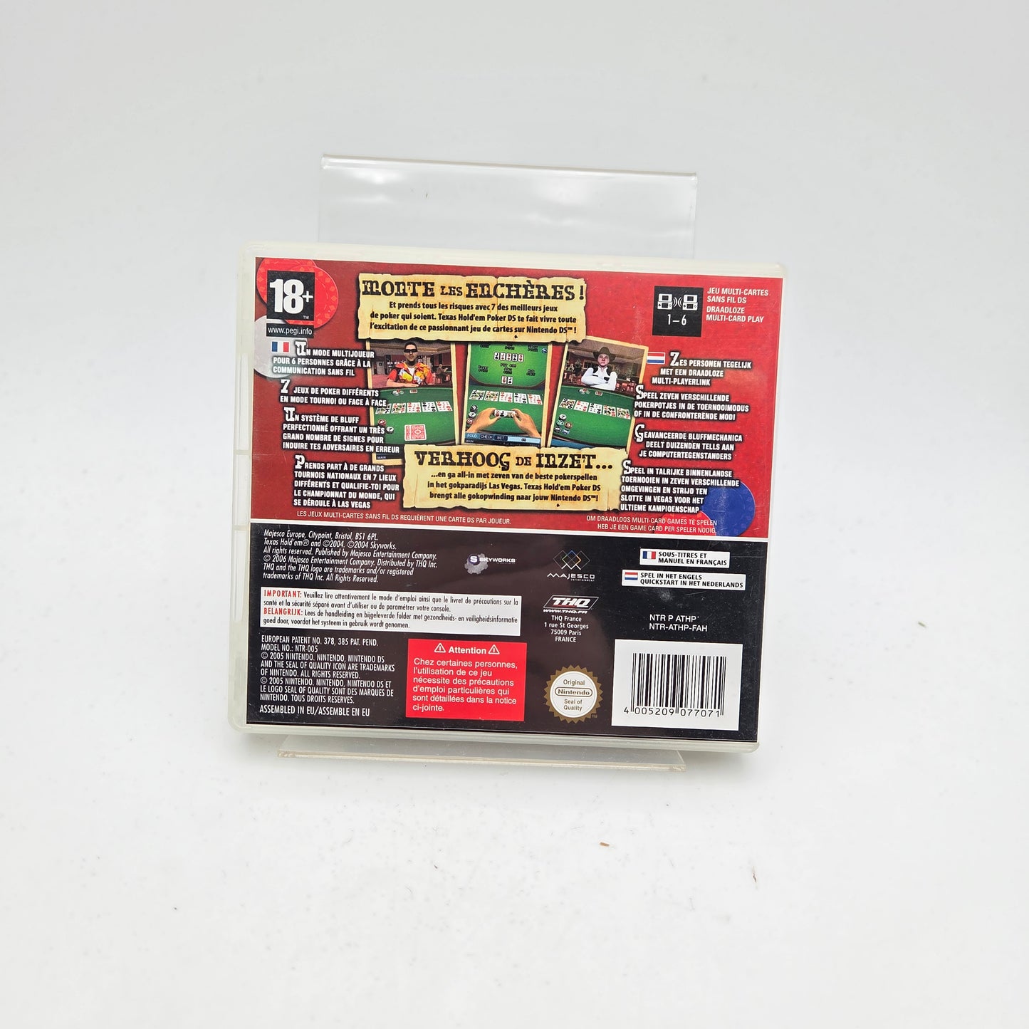 TEXAS HOLD’EM POKER DS - NINTENDO DS