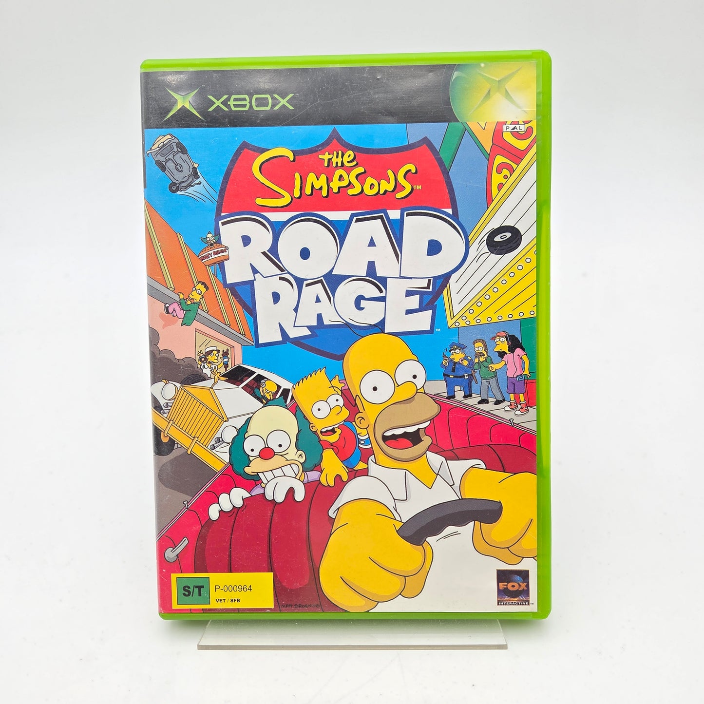 THE SIMPSONS ROAD RAGE - XBOX