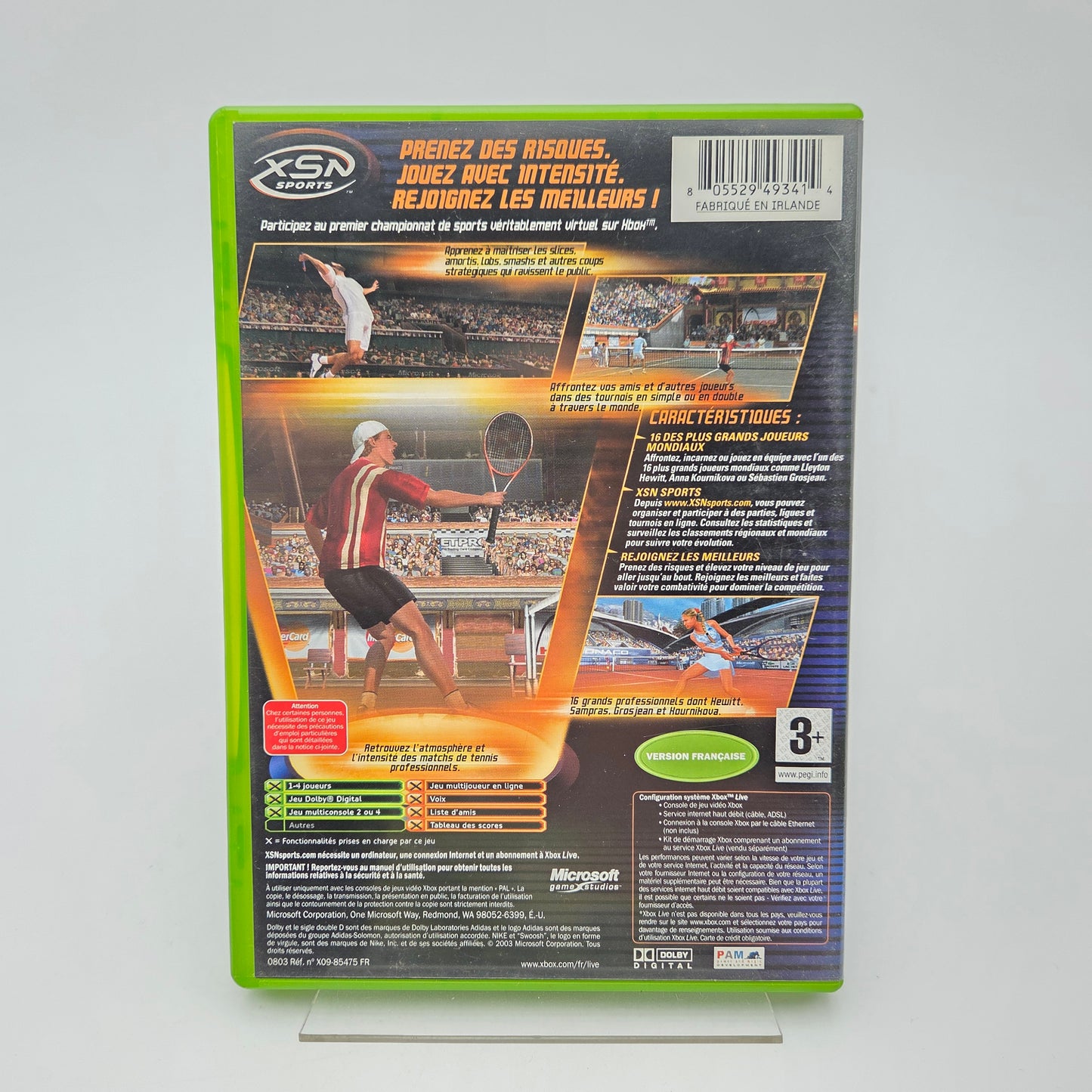 TOP SPIN - XBOX