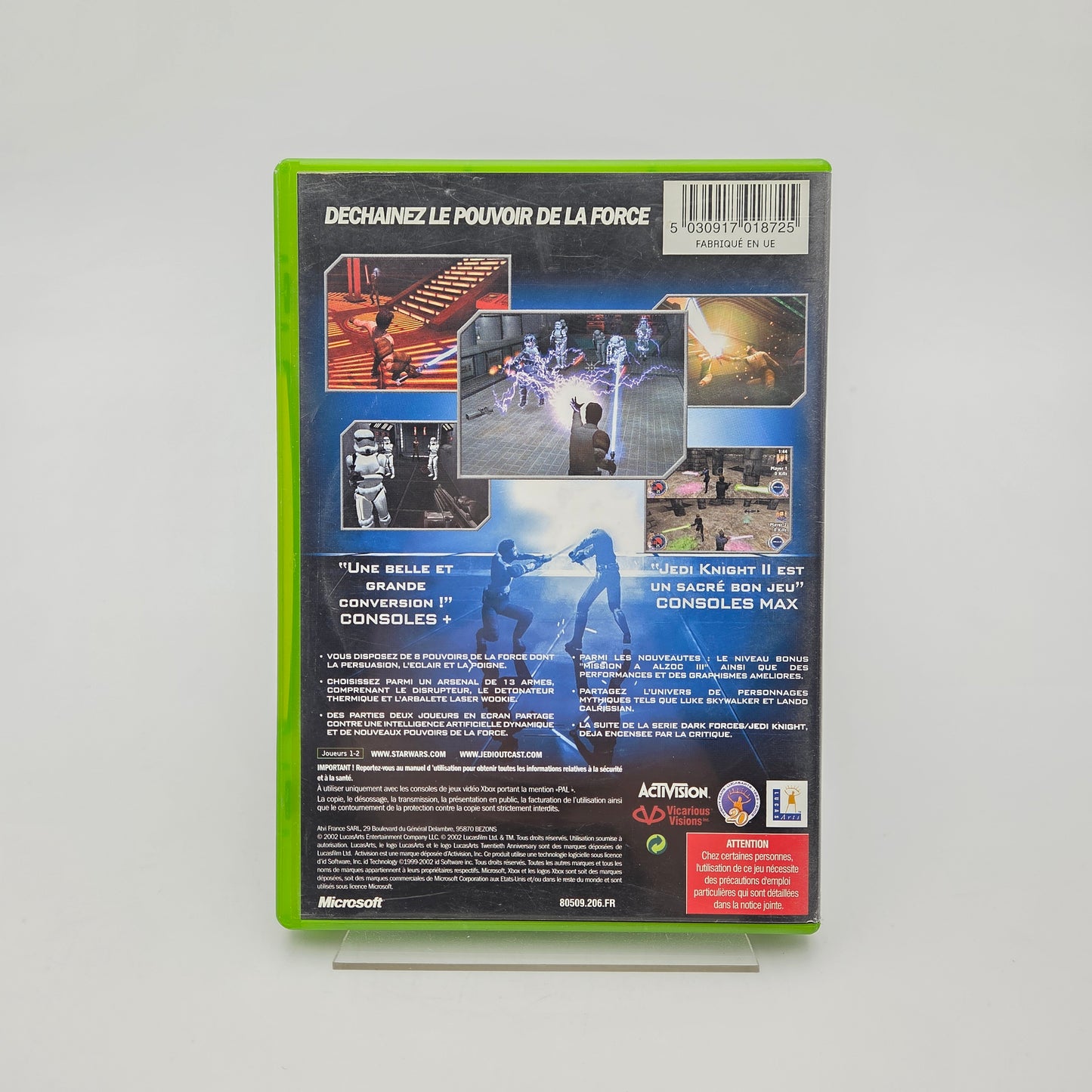 STAR WARS JEDI KNIGHT II JEDI OUTCAST - XBOX