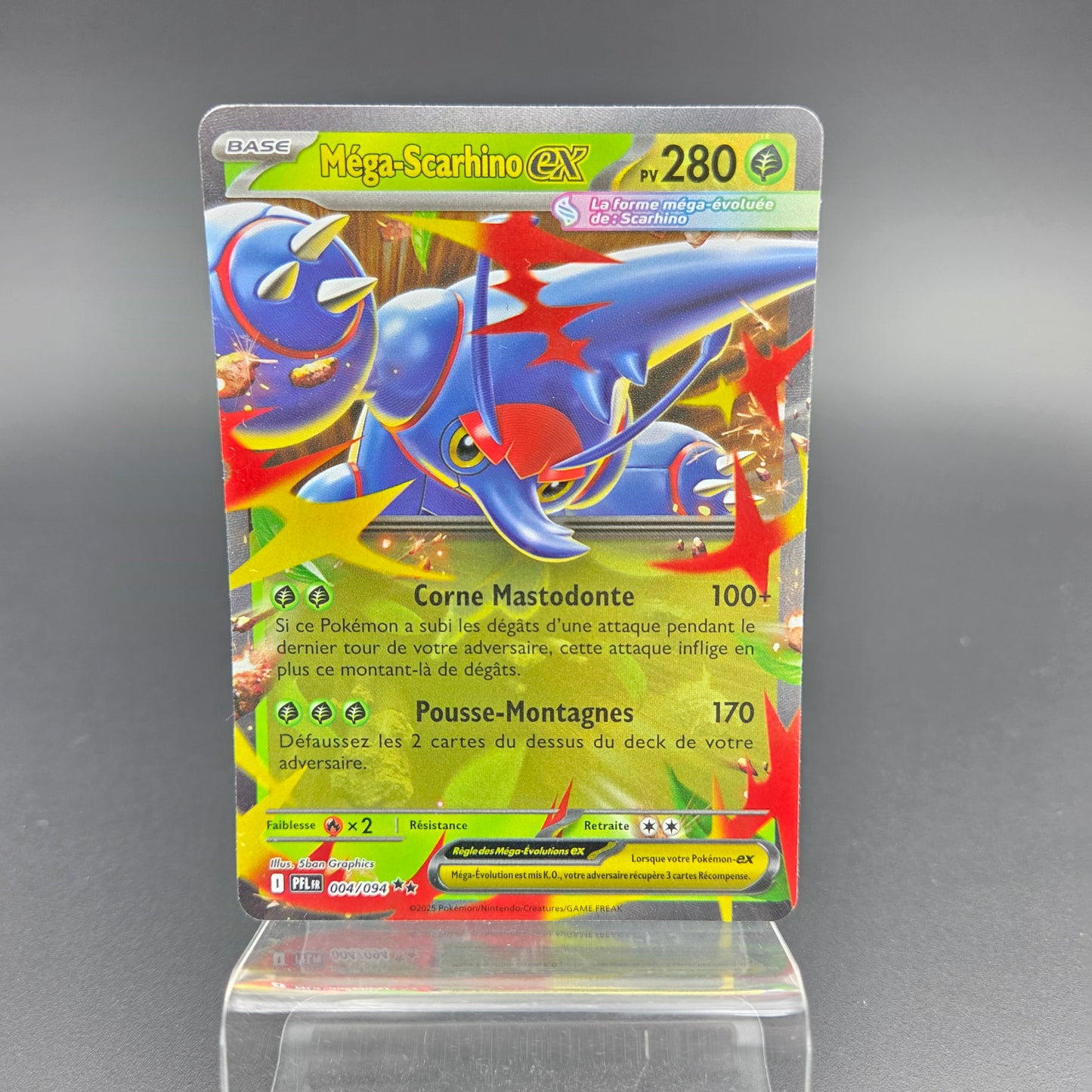 MEGA SCARHINO EX (PFL 004)