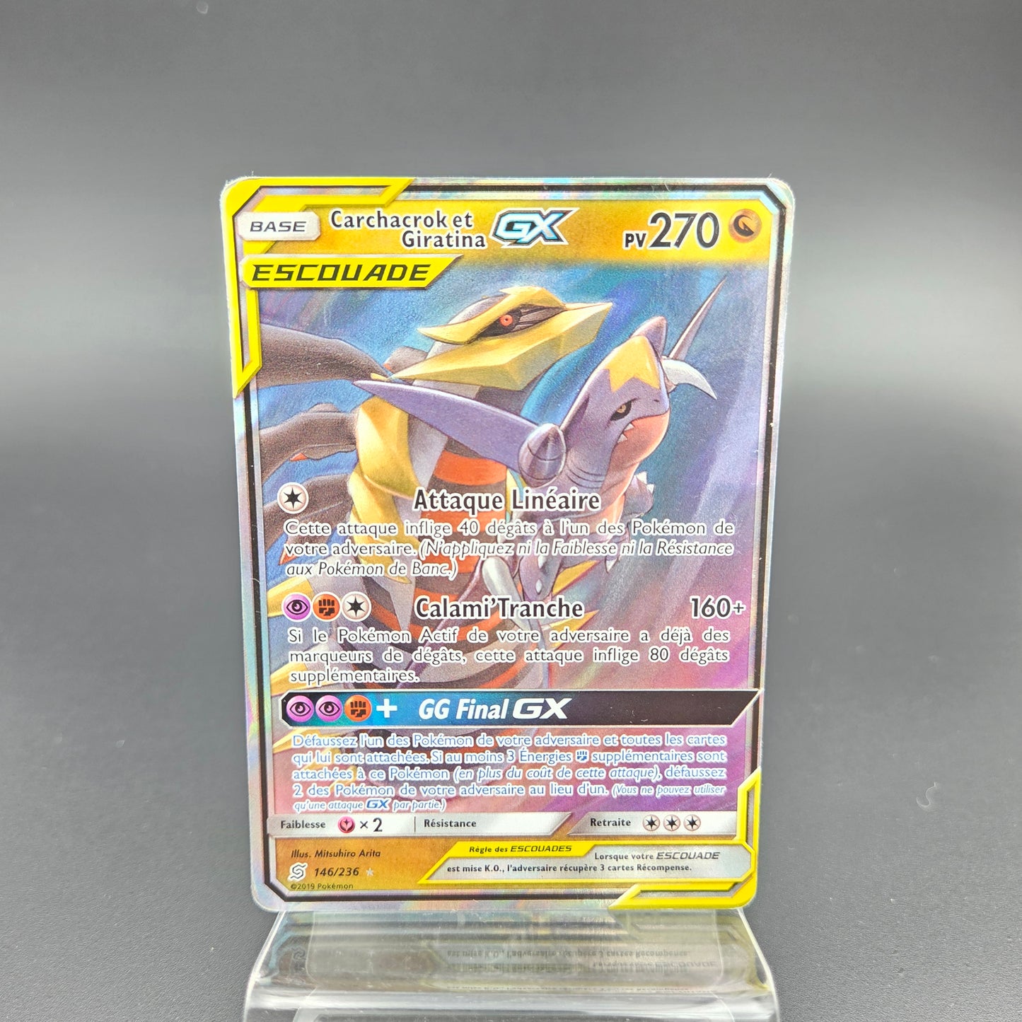 CARCHACROK ET GIRATINA GX (UNM 146)