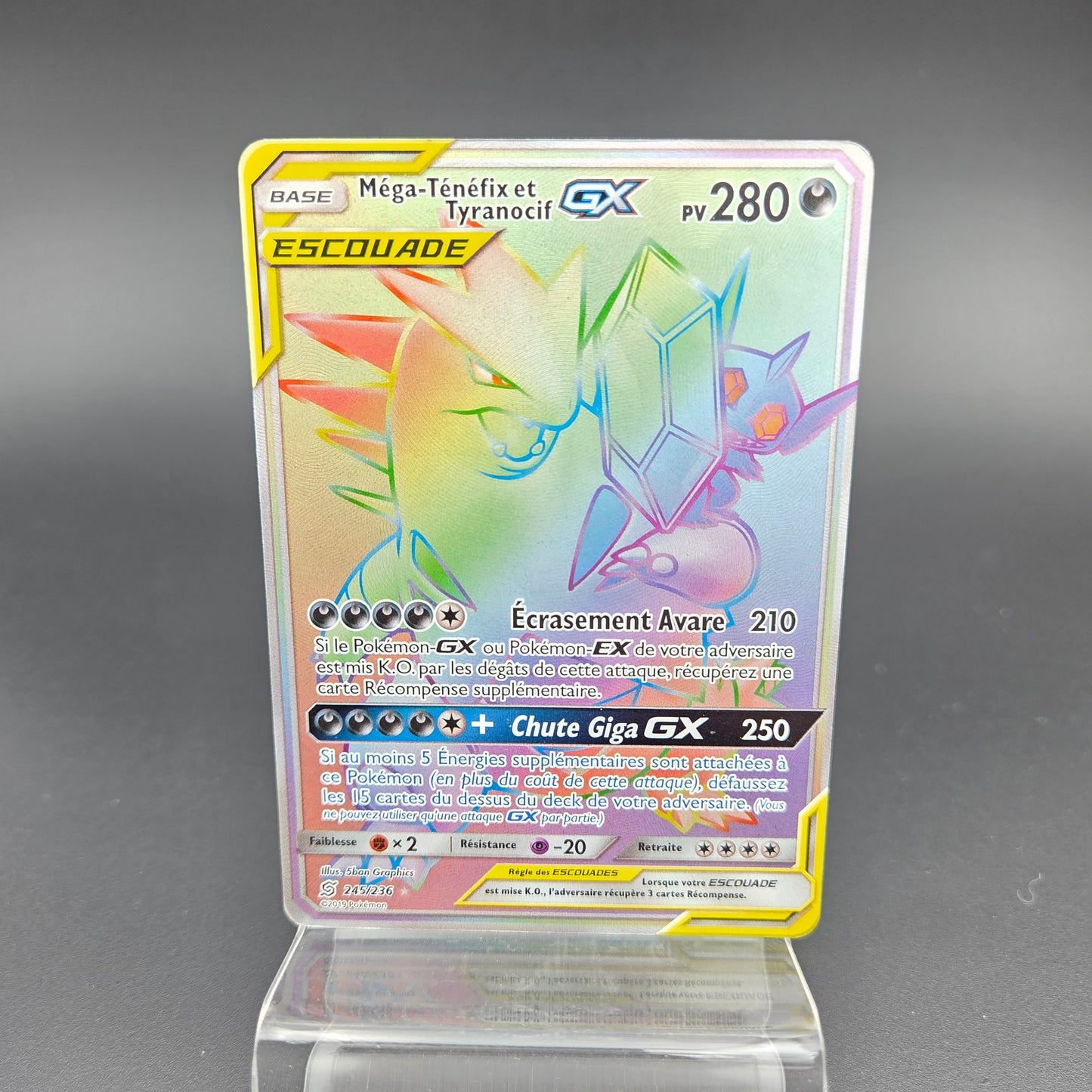 MEGA SABLEYE & TYRANITAR GX (UNM 245)
