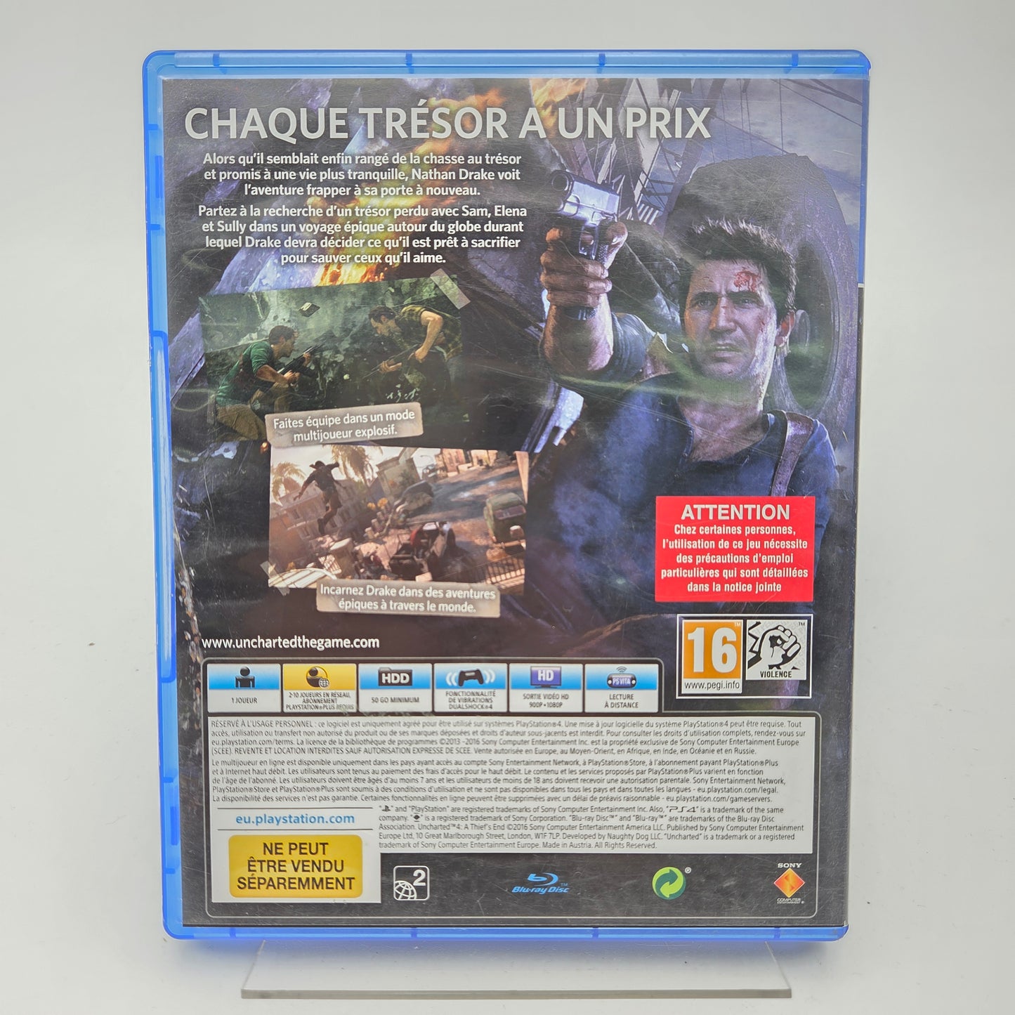 UNCHARTED 4 A THIEFS END - PLAYSTATION 4