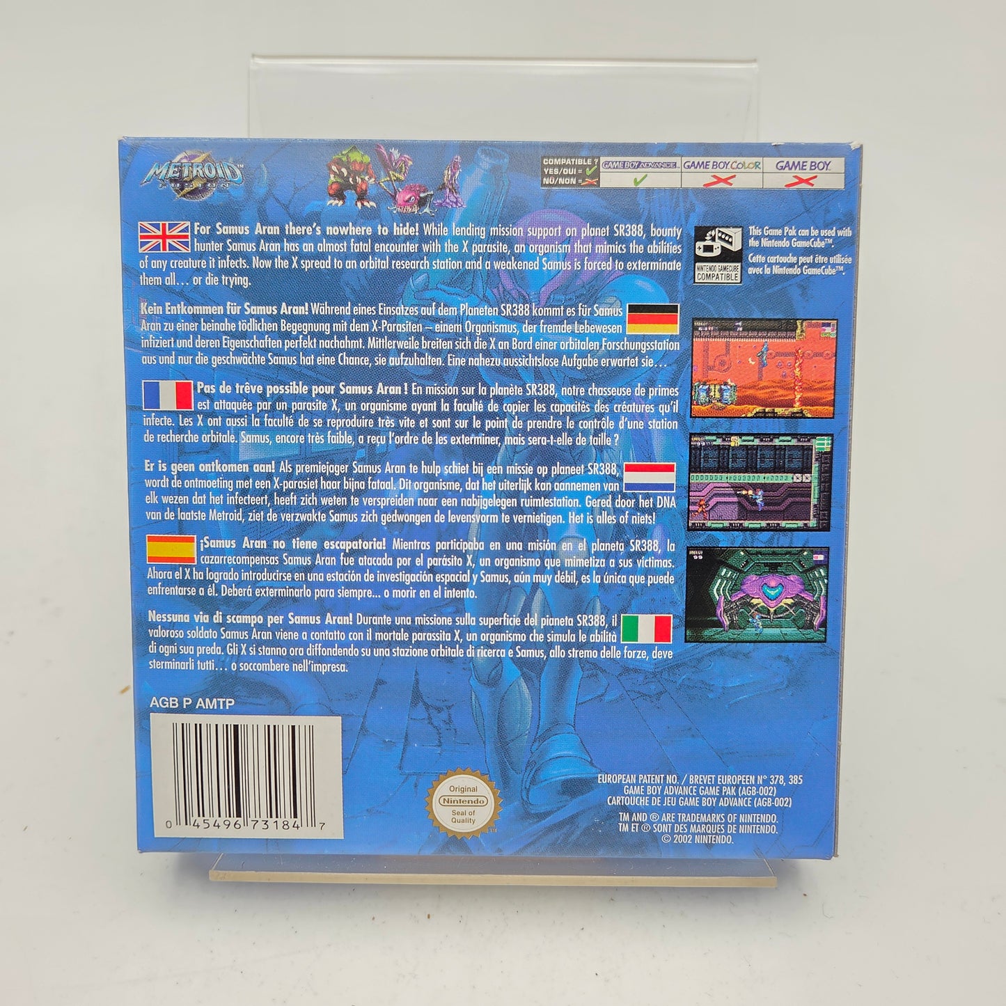 METROID FUSION - GAMEBOY ADVANCE