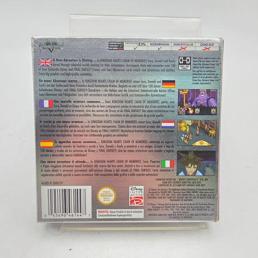 KINGDOM HEARTS CHAIN OF MEMORIES - GAMEBOY ADVANCE