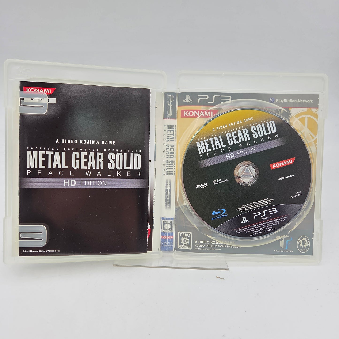 METAL GEAR SOLID PEACE WALKER PREMIUM PACKAGE - PLAYSTATION 3