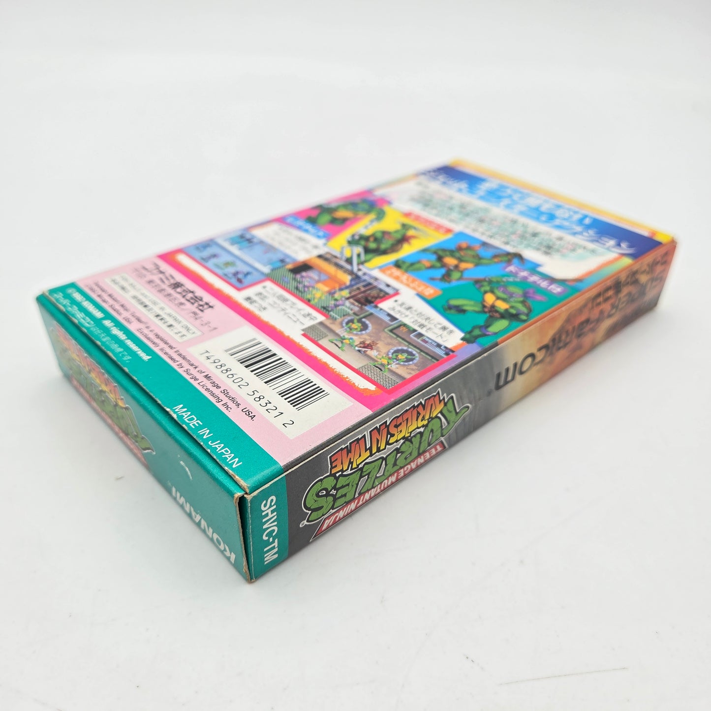TEENAGE MUTANT NINJA TURTLES TURTLES IN TIME - SUPER FAMICOM