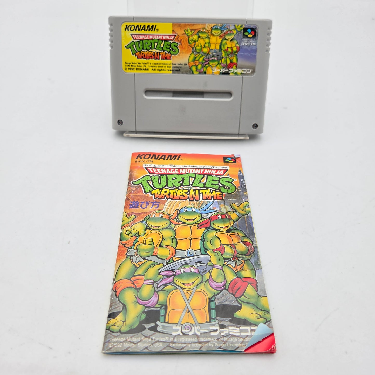 TEENAGE MUTANT NINJA TURTLES TURTLES IN TIME - SUPER FAMICOM