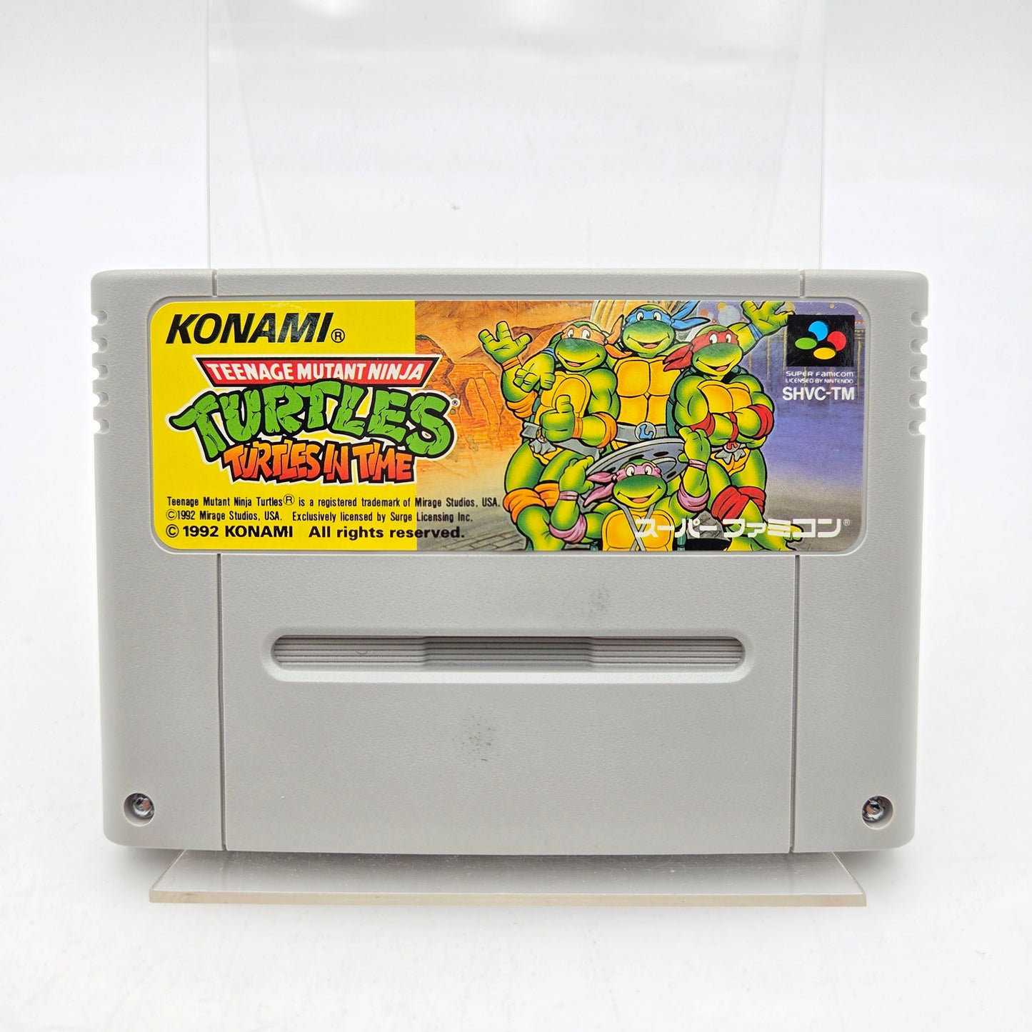 TEENAGE MUTANT NINJA TURTLES TURTLES IN TIME - SUPER FAMICOM