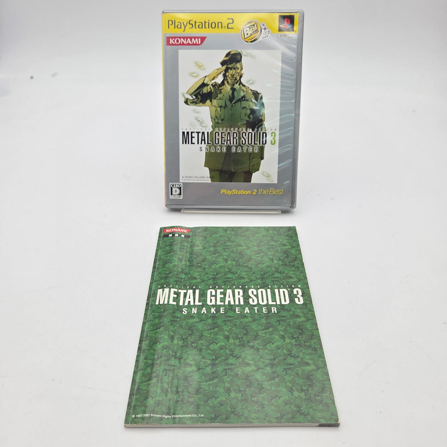 METAL GEAR SOLID 3 SNAKE EATER - PLAYSTATION 2 JAP
