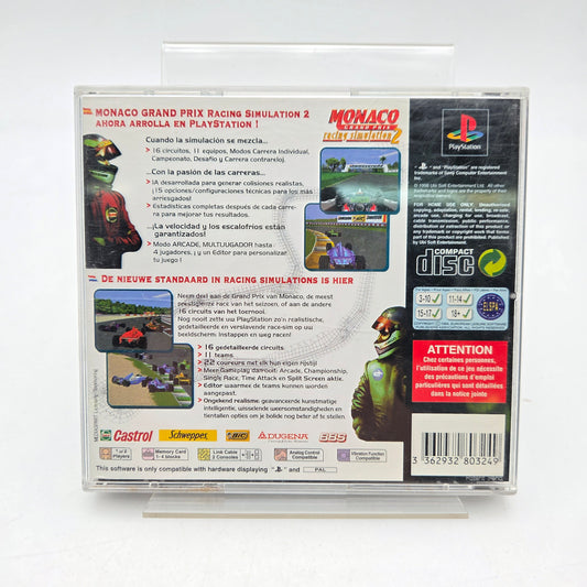 MONACO GRAND PRIX RACING SIMULATION 2 - PLAYSTATION 1