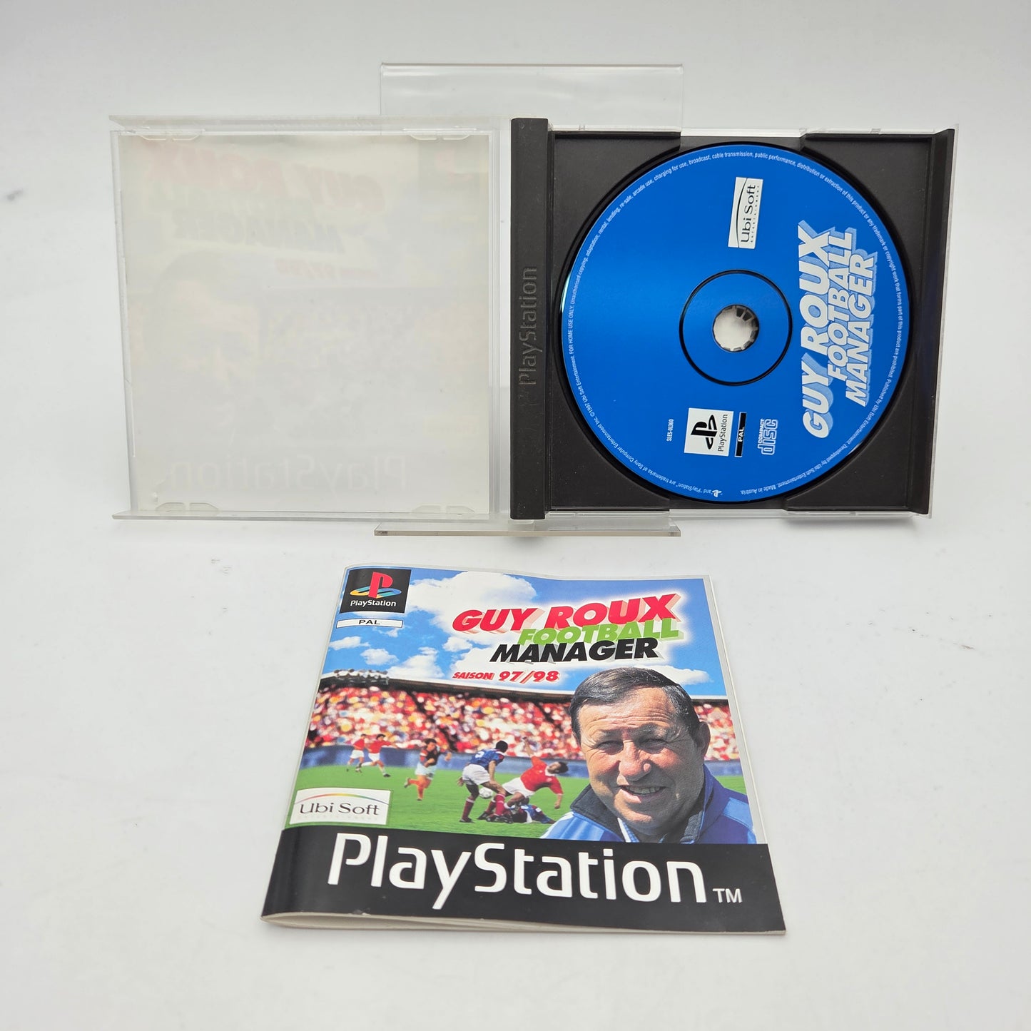 GUY ROUX FOOTBALL MANAGER - PLAYSTATION 1